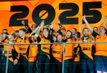 🏁 George Russell se impone en Singapur y McLaren celebra el título de constructores 2025